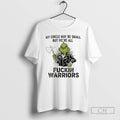 Premium Grinch My Circle May Be Small But Were All Fuckin Warriors Christmas Shirt Sweater