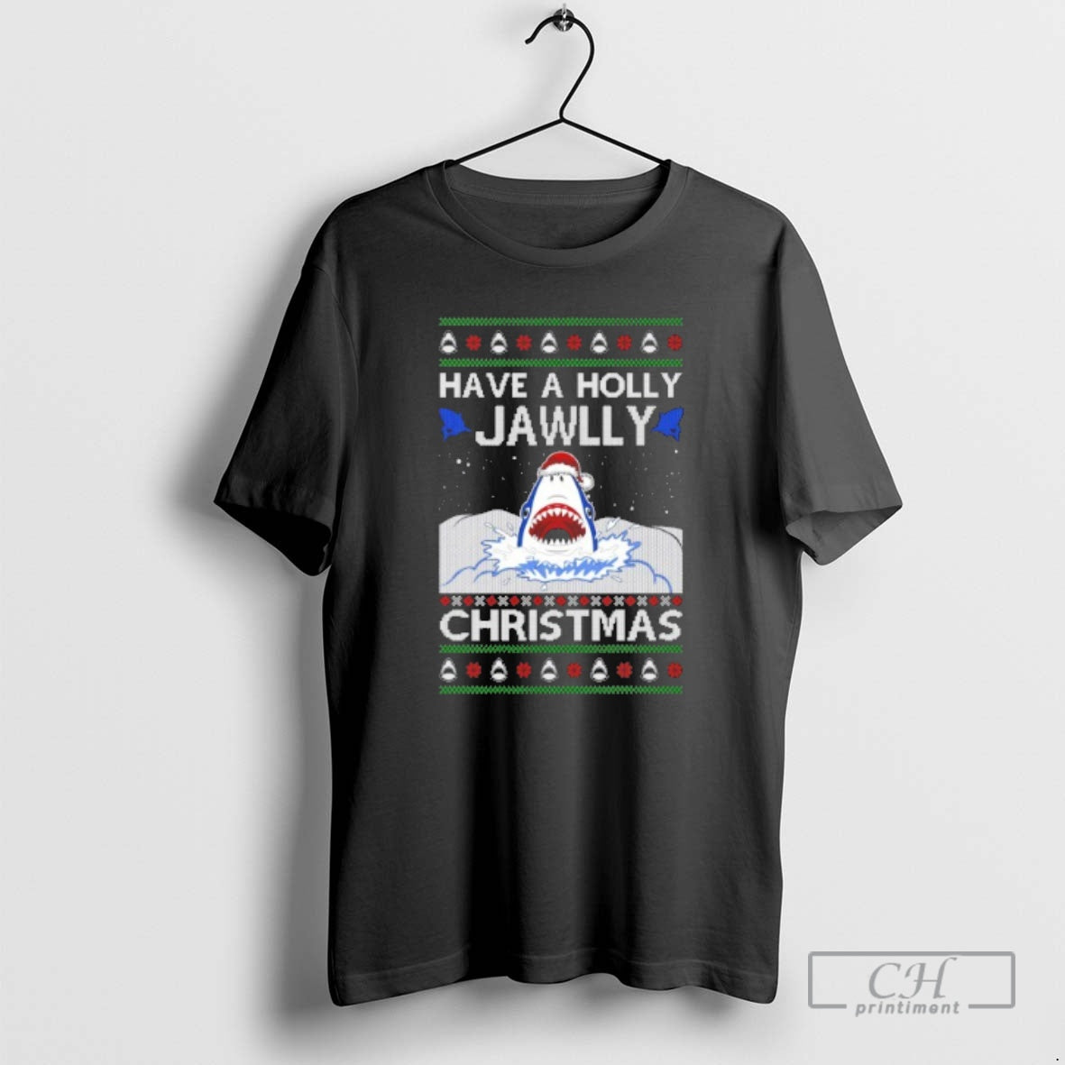 Premium Have A Holly Jawlly Christmas Ugly Christmas Sweat Shirt Sweater
