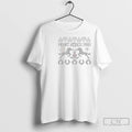 Premium Heart Attack Man Holiday Circle White