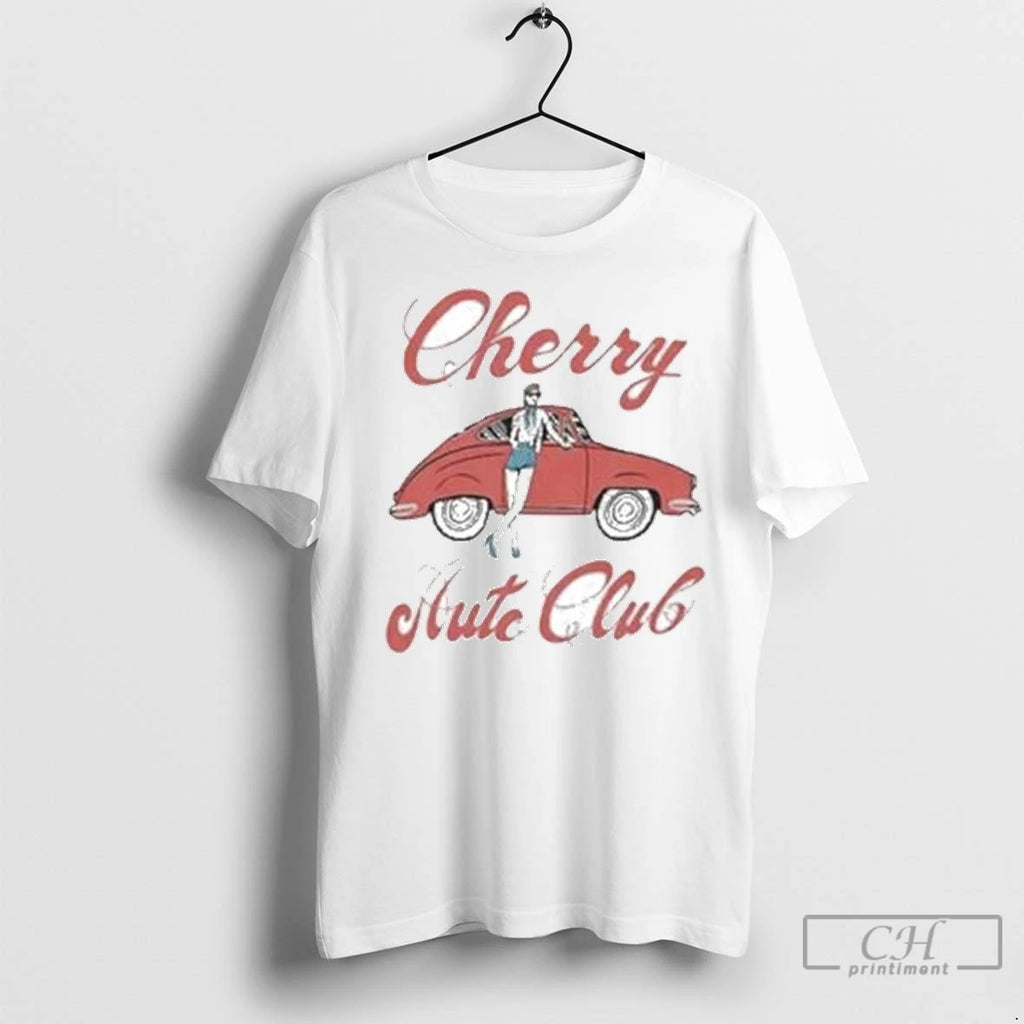 Premium High Potential Morgan Gillory Kaitlin Olson Cherry Auto Club Circle White
