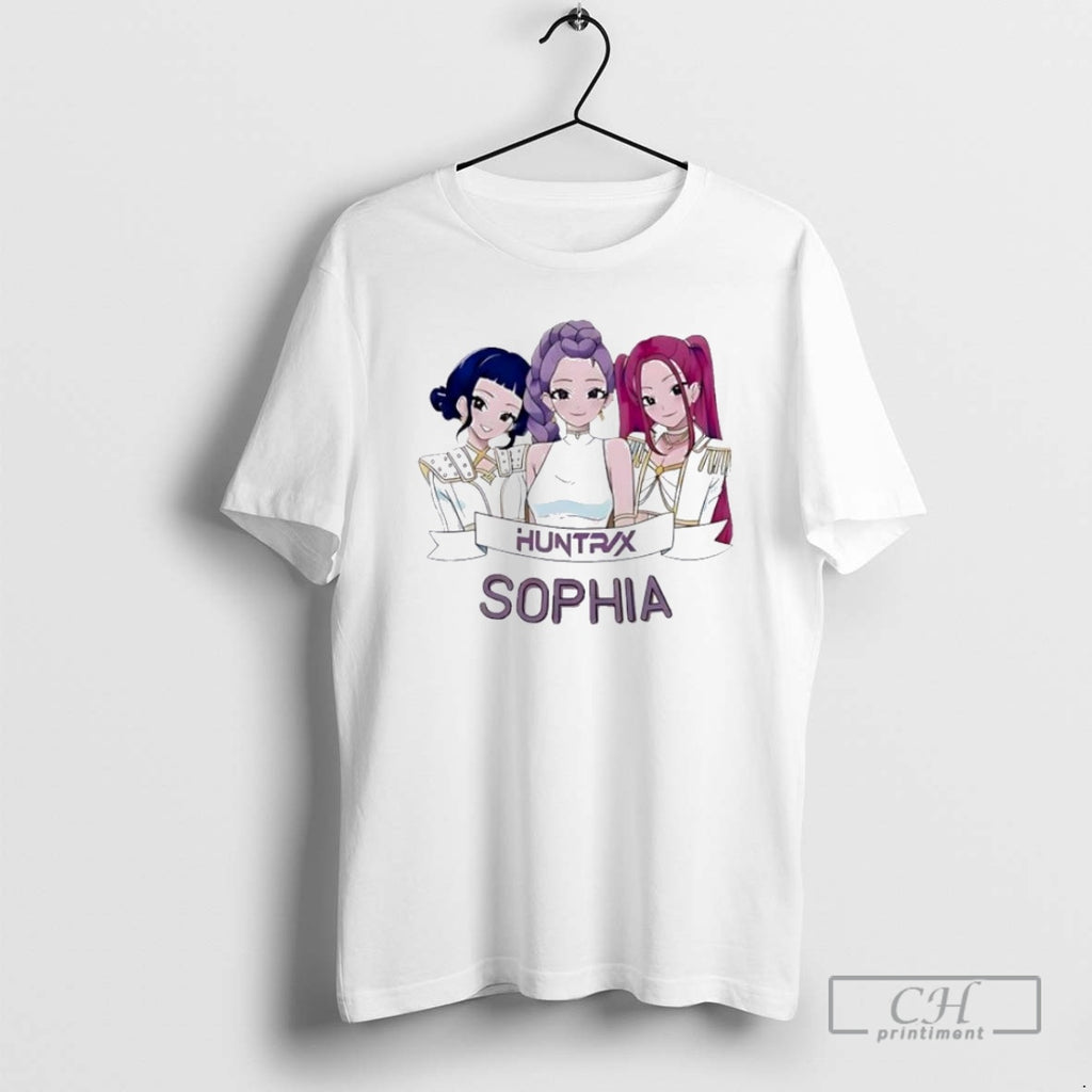 Premium Huntrix Kpop Demon Hunter 2025 Personalized Ornaments White Shirt Sweater