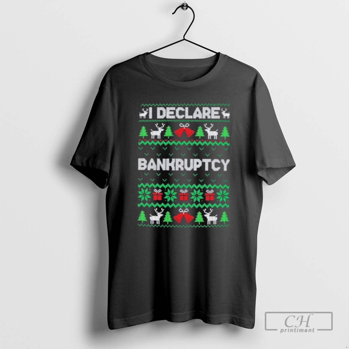 Premium I Declare Bankruptcy Ugly Christmas Sweat Shirt Sweater