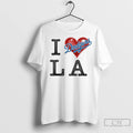 Premium I Love Los Angeles Dodgers Mlb Baseball World Series 2025