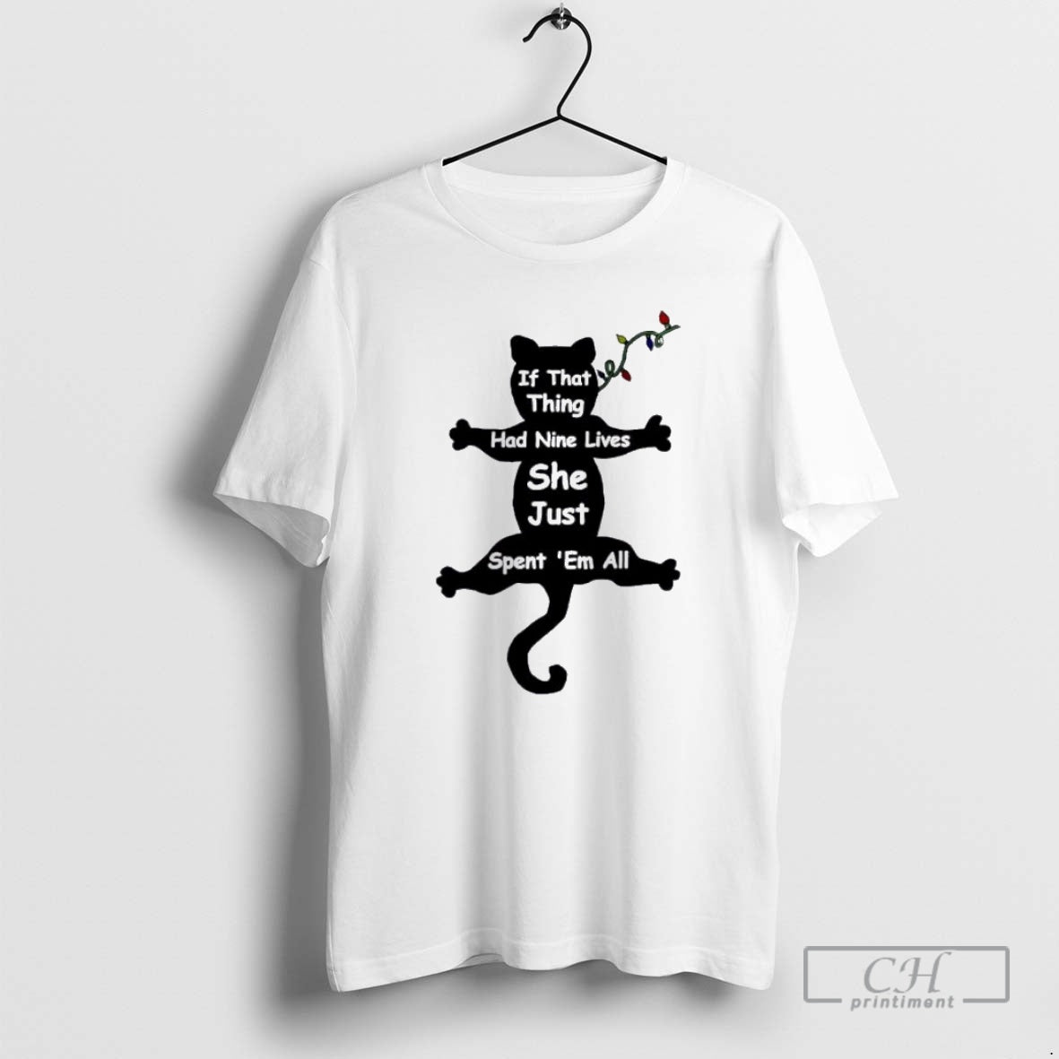 Premium If That Thing Had Nine Lives She Just Spent Em All Ornaments White