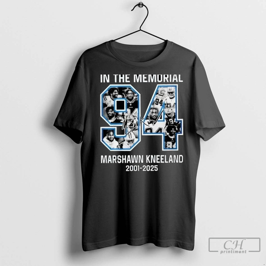 Premium In The Memorial Marshawn Kneeland 94 2001 2025 Signature Circle Black
