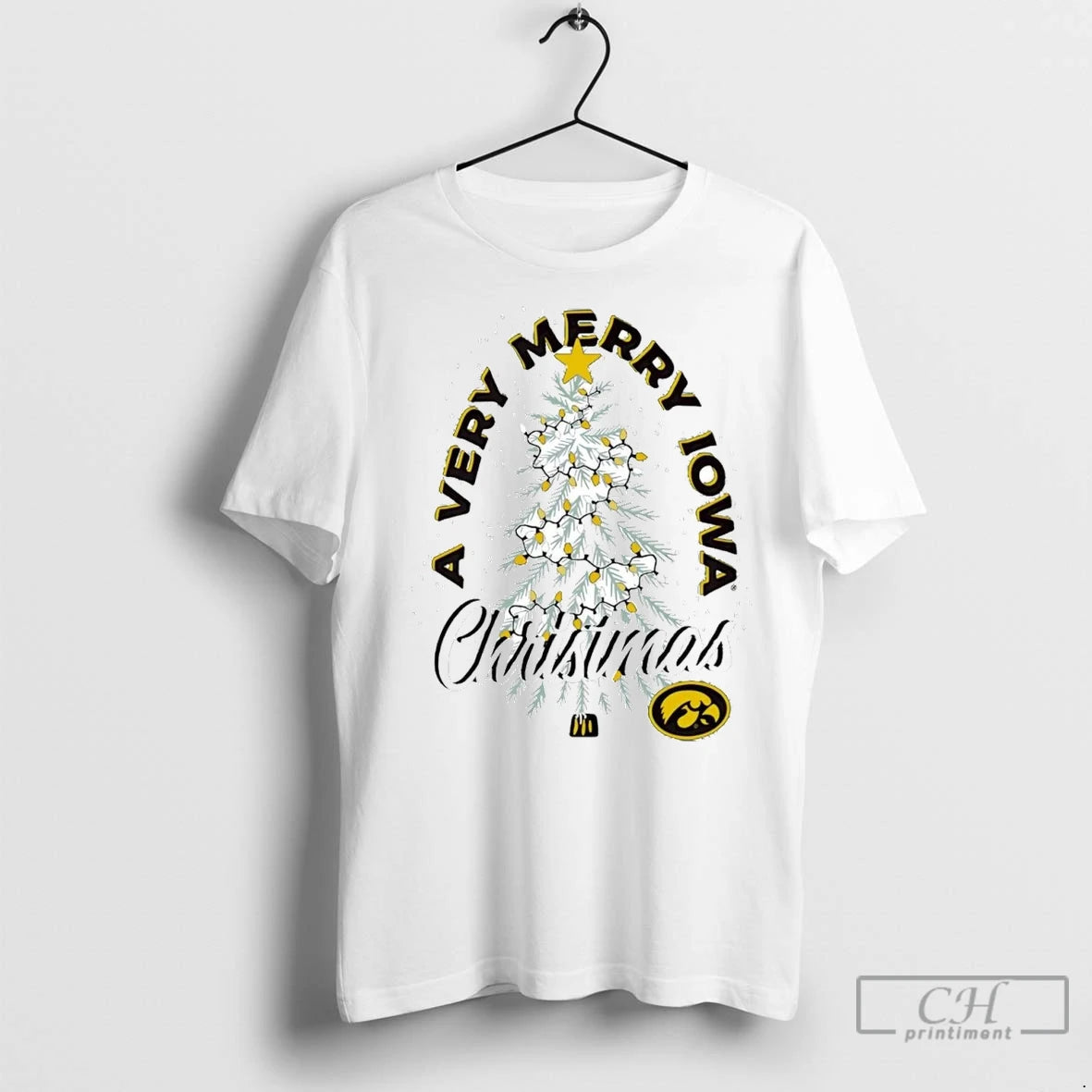 Premium Iowa Hawkeyes A Very Merry Iowa Christmas