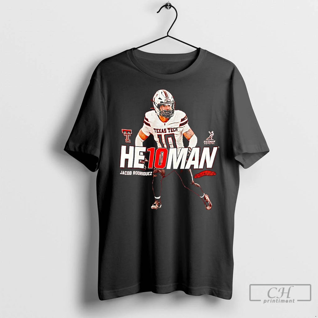 Premium Jacob Rodriguez He10man Heisman Texas Tech Red Raider
