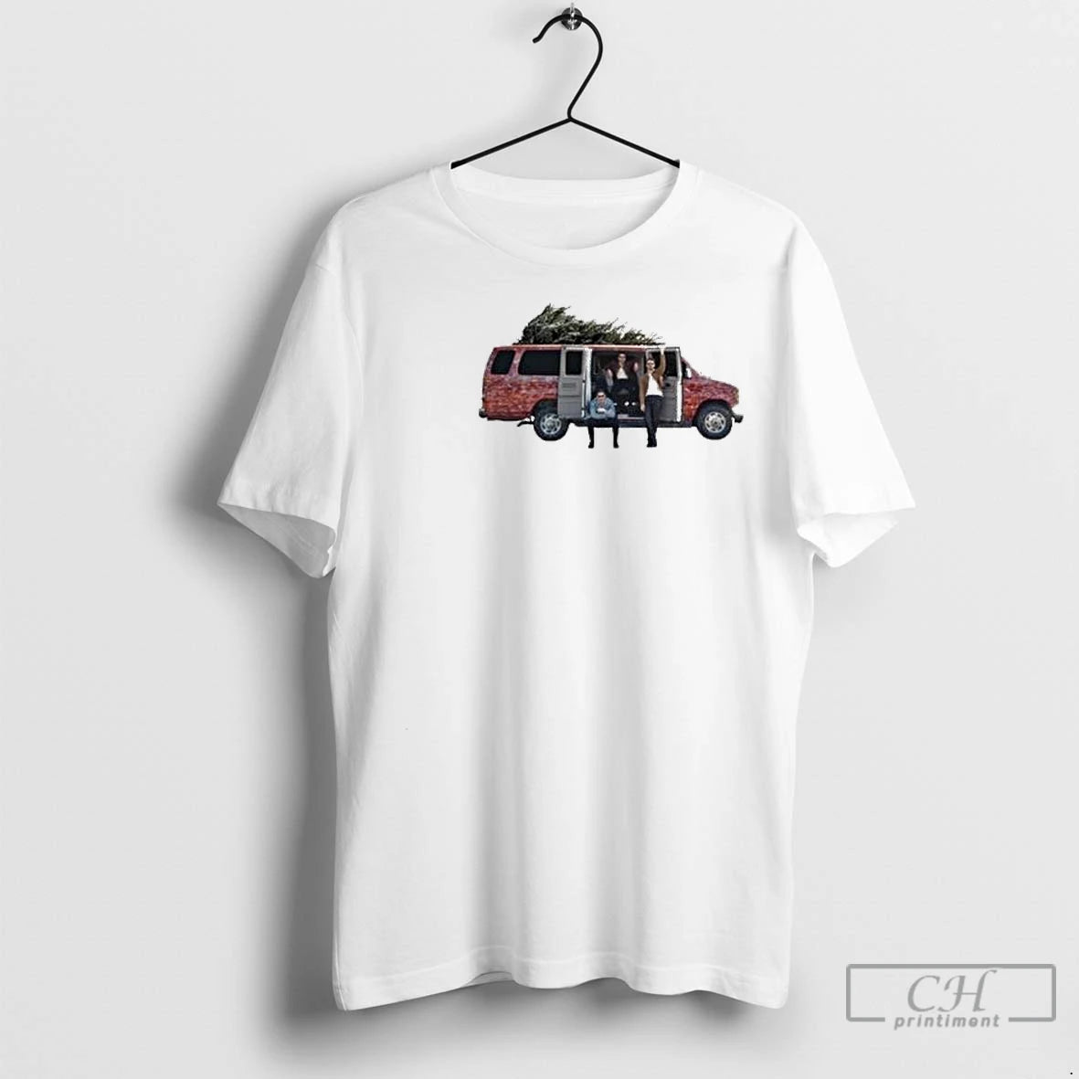 Premium Jonas Brothers Christmas Van Circle White