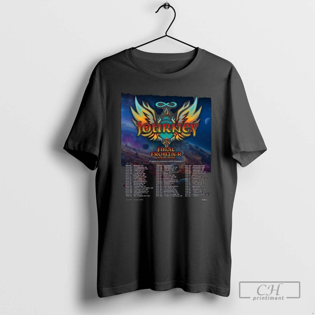 Premium Journey Final Frontier Tour 2026 Dates Shirt Sweater