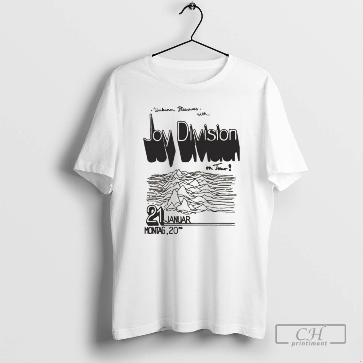 Premium Joy Division Unknown Pleasures On Tour 2025 21 Januar Montag 20 Shirt Sweater