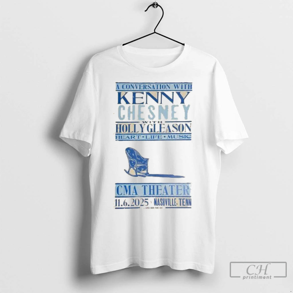 Premium Kenny Chesney Cma Theater Nashville Tn Nov 6 2025 Circle White