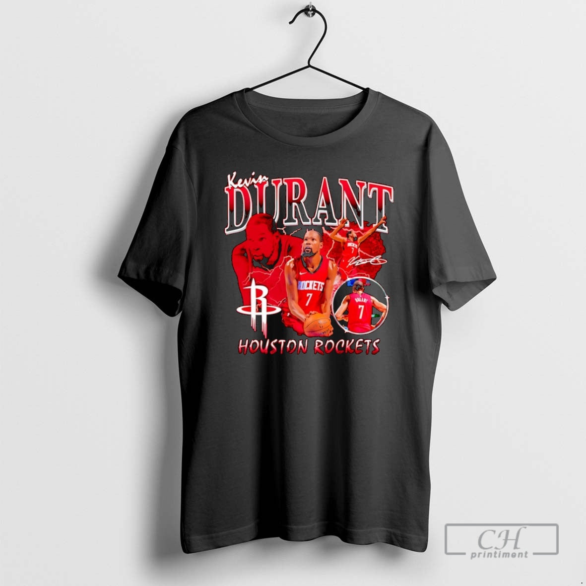 Premium Kevin Durant Houston Rockets Player Collage 25 Christmas Shirt Sweater