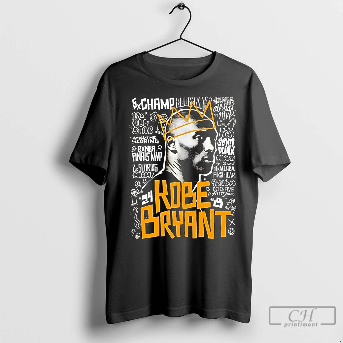 Premium Kobe Bryant King 5x Champs Slam Dunk