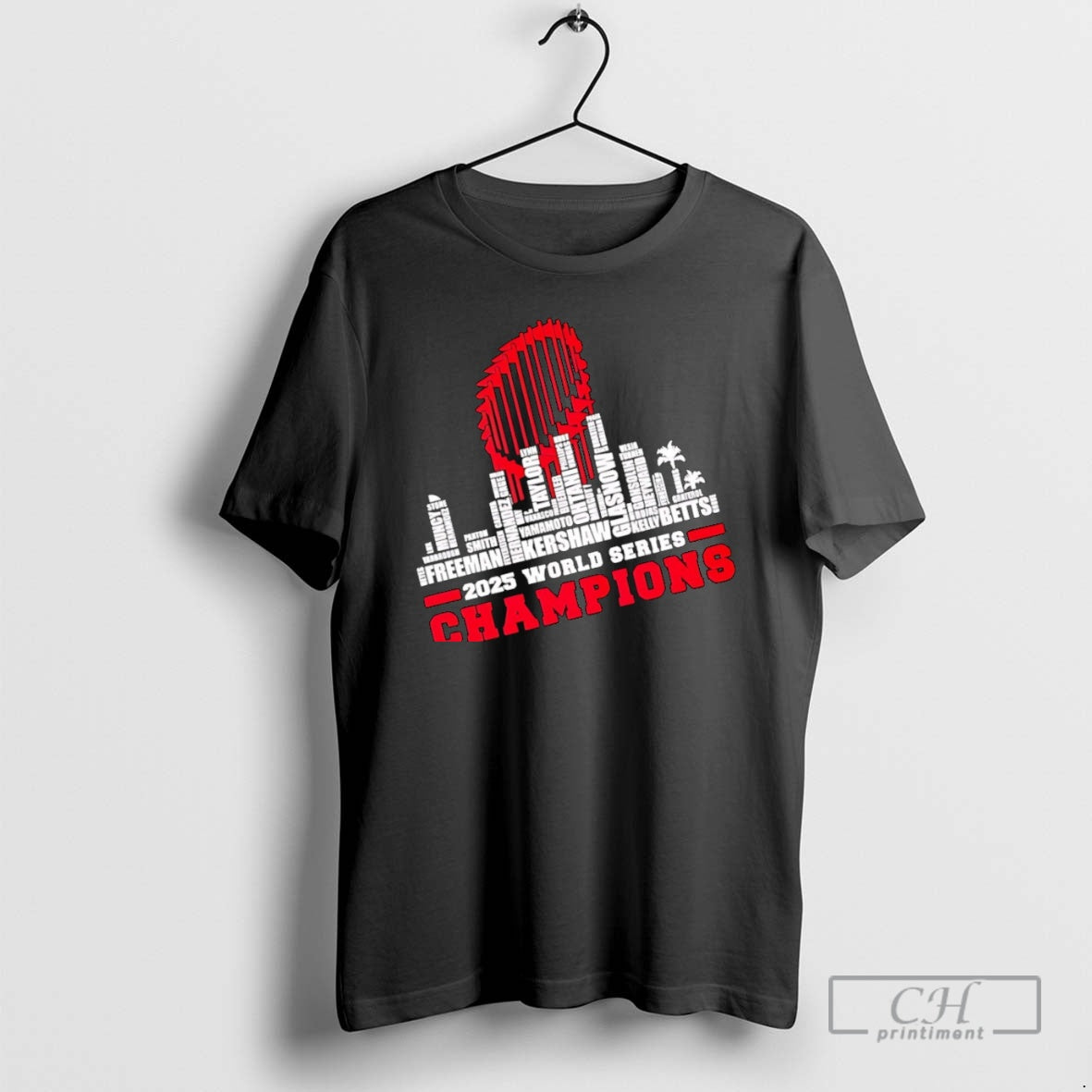Premium La Baseball World Series Champions 2025 All Player Name Shirt Sweater