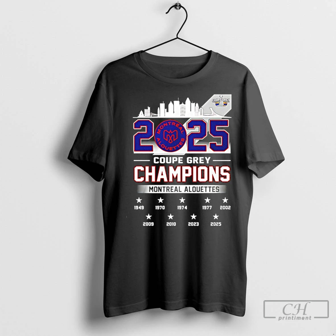 Premium Les Montreal Alouettes 112e Coupe Grey Cup Champions 2025 9 Time