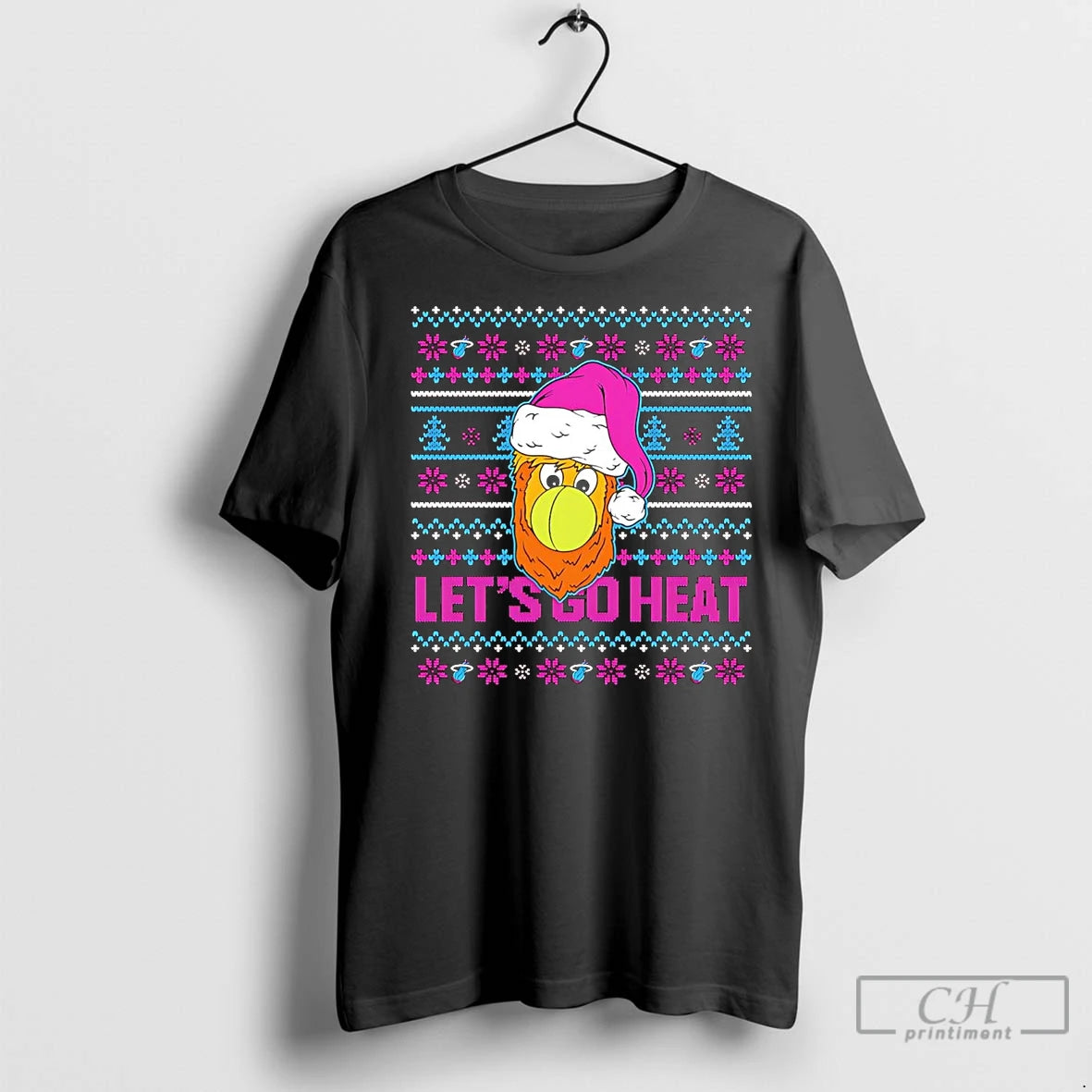 Premium Lets Go Miami Heat Ugly Christmas