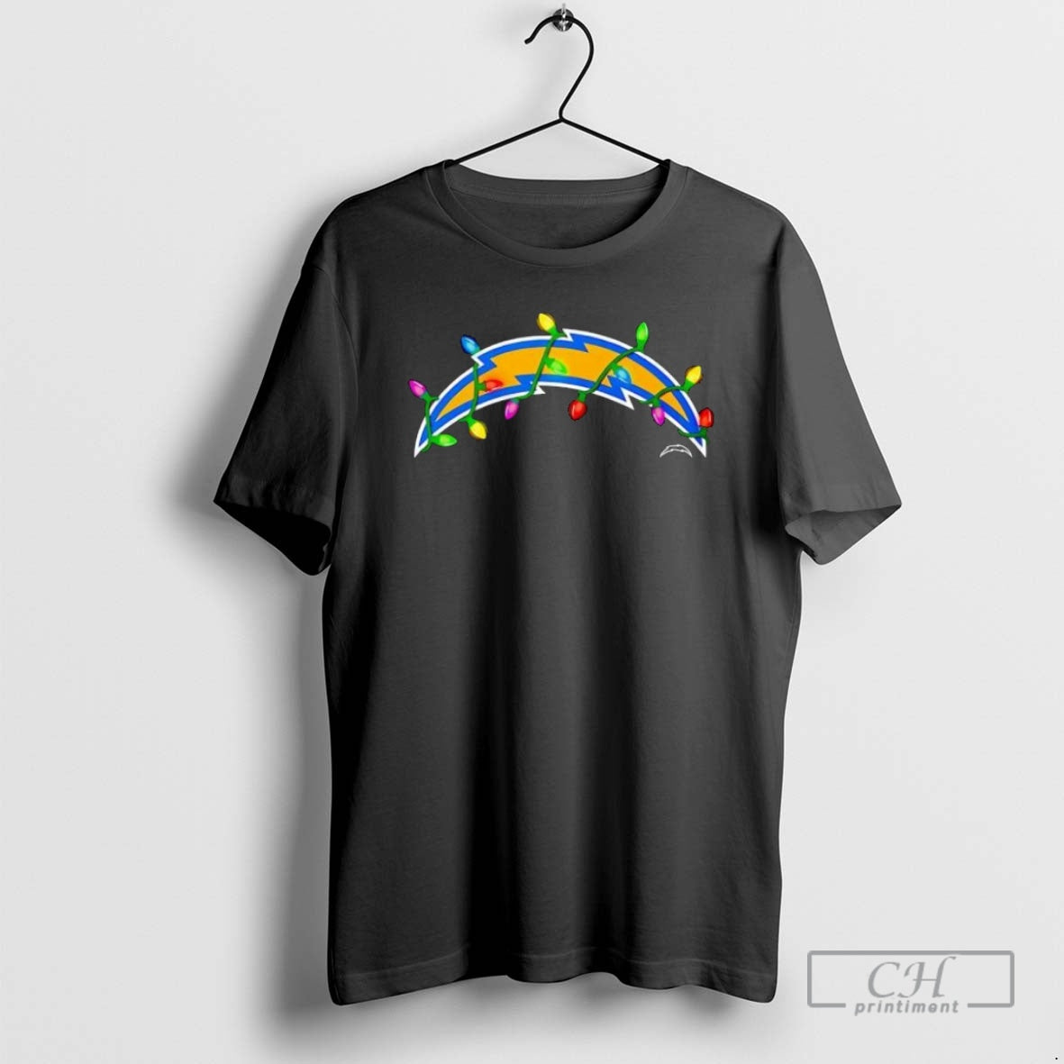 Premium Los Angeles Chargers Logo Holiday Lights Shirt Sweater