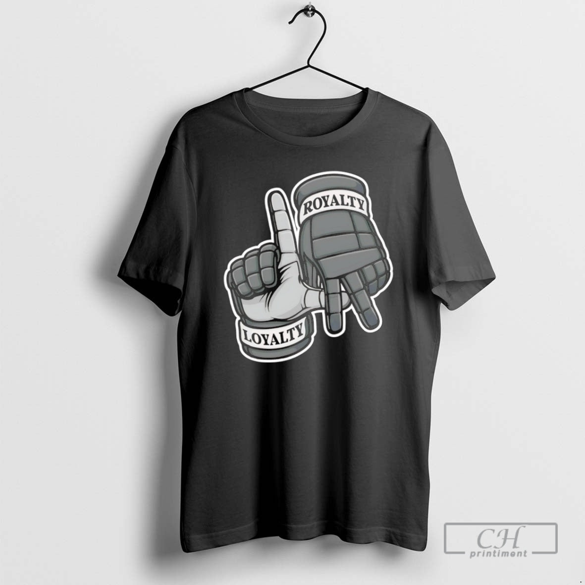 Premium Loyalty To Royalty Hand Hockey Shirt Sweater