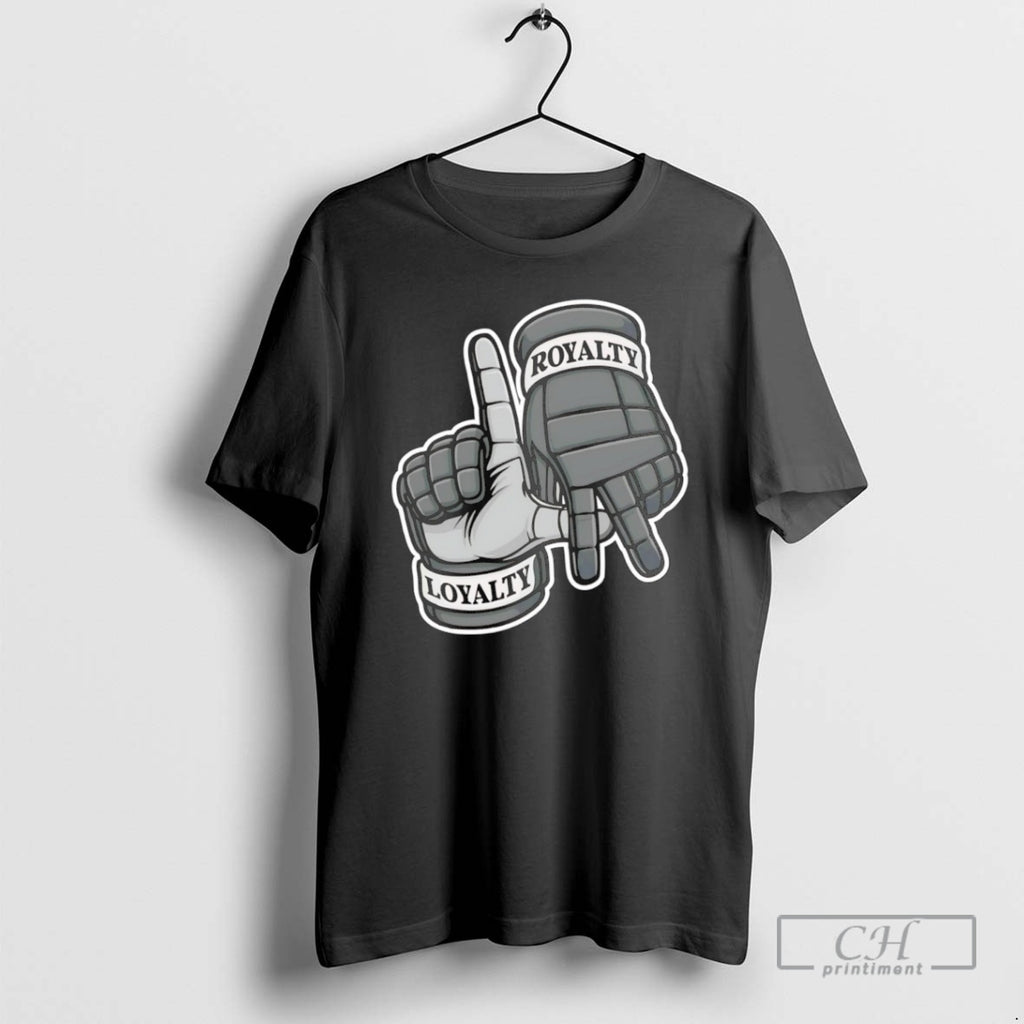 Premium Loyalty To Royalty Hand Hockey Shirt Sweater