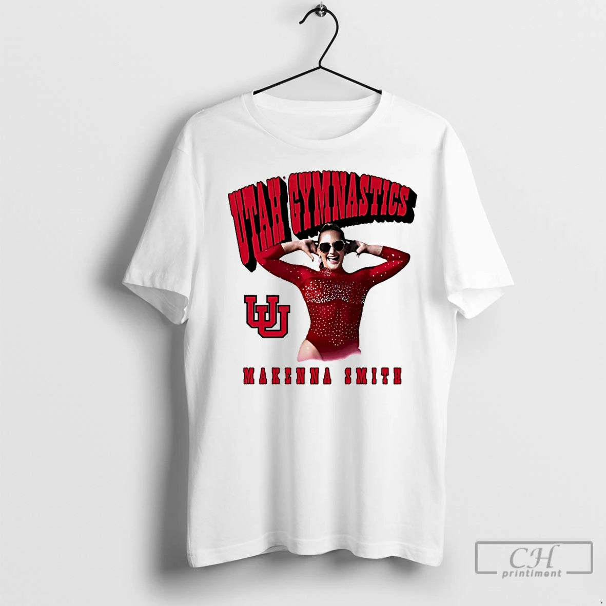 Premium Makenna Smith Utah Utes Gymnastics Portrait Sunglasses
