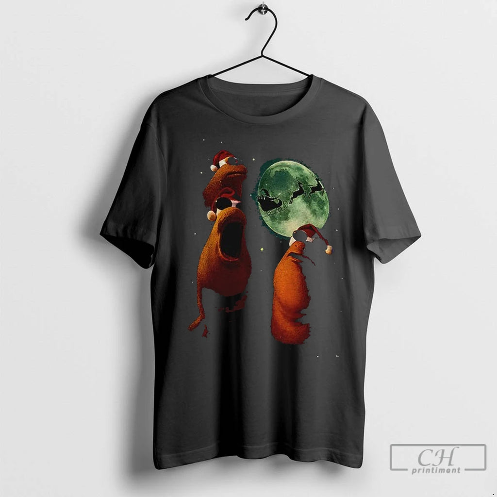 Premium Marcus The Worm Christmas Retro Graphic