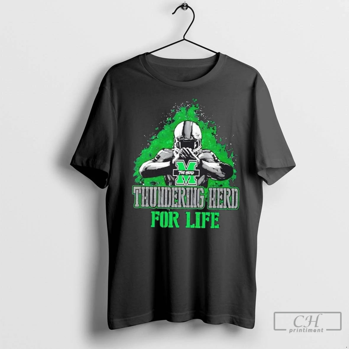 Premium Marshall Thundering Herd Football For Life