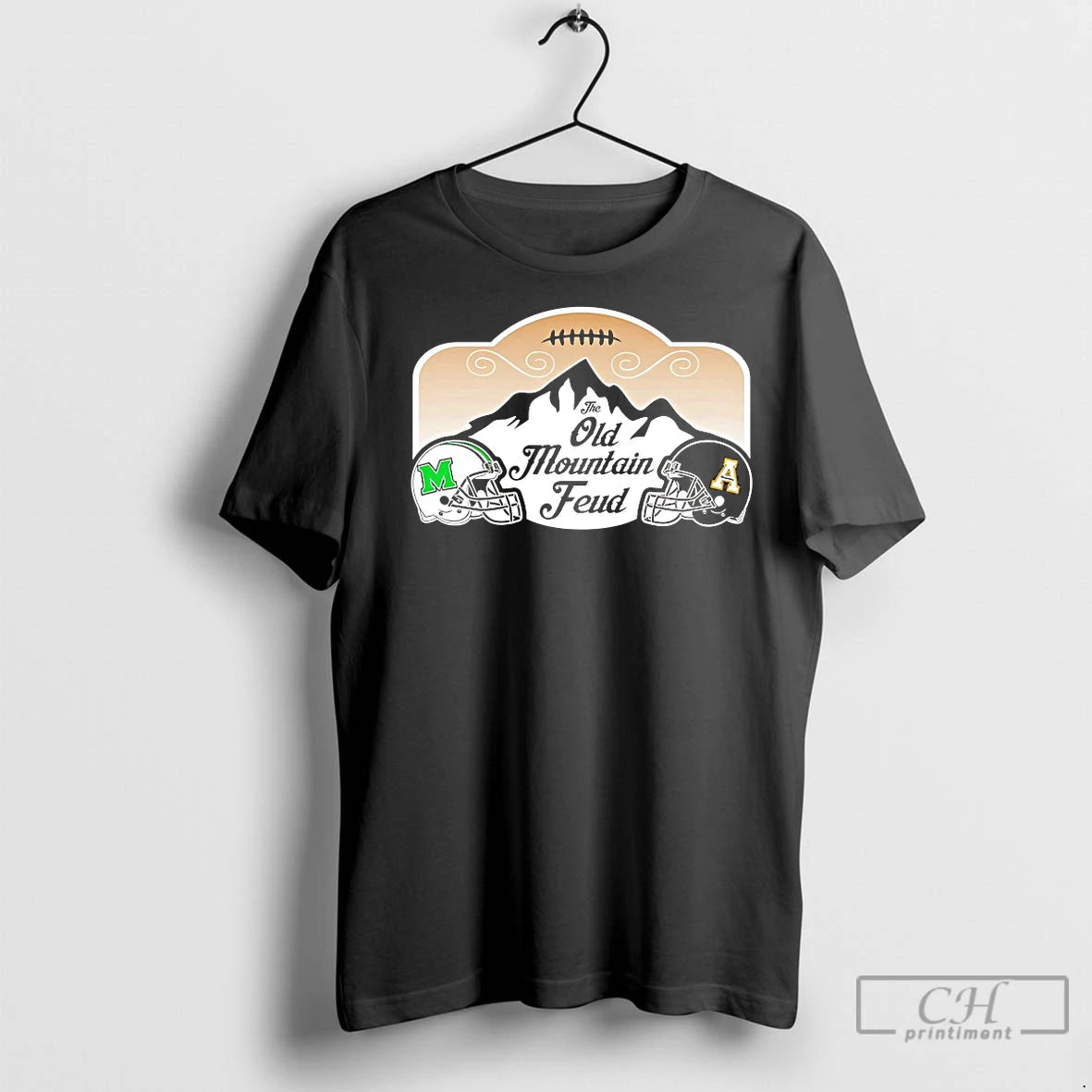 Premium Marshall Thundering Herd Vs Appalachian State The Old Mountain Feud