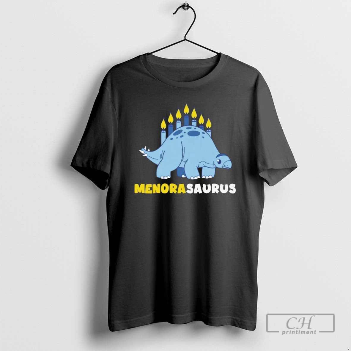 Premium Menorasaurus Hanukkah Shirt Sweater