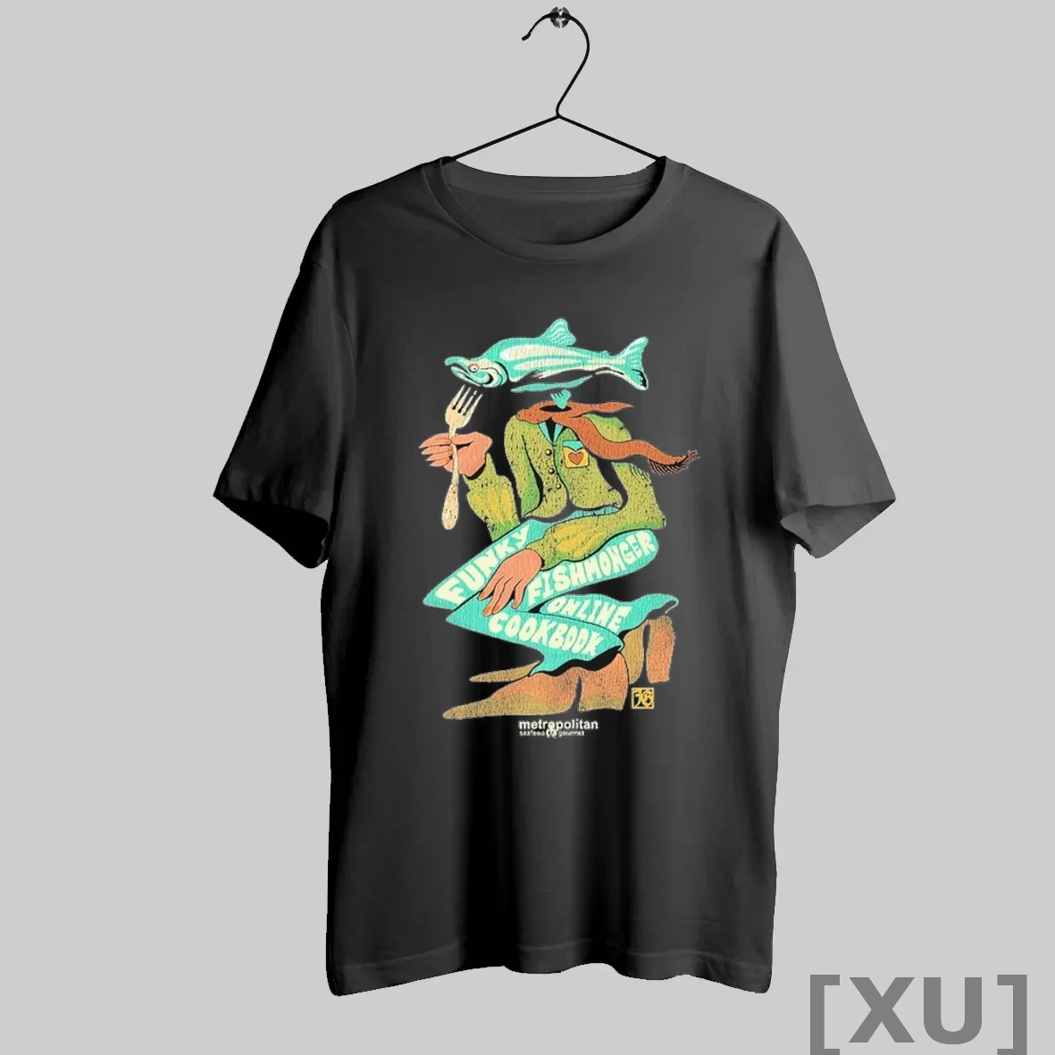 Premium Metro Seafood Funky Fishmonger Online Cookbook Fishman T Shirts
