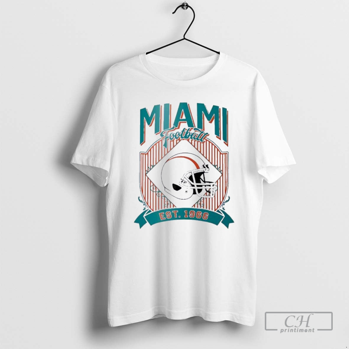 Premium Miami Dolphins Football Vintage Style Ornaments White Shirt Sweater