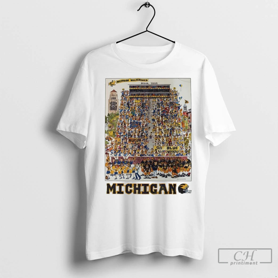 Premium Michigan Wolverines Easter Eggs 1983 John Holladay