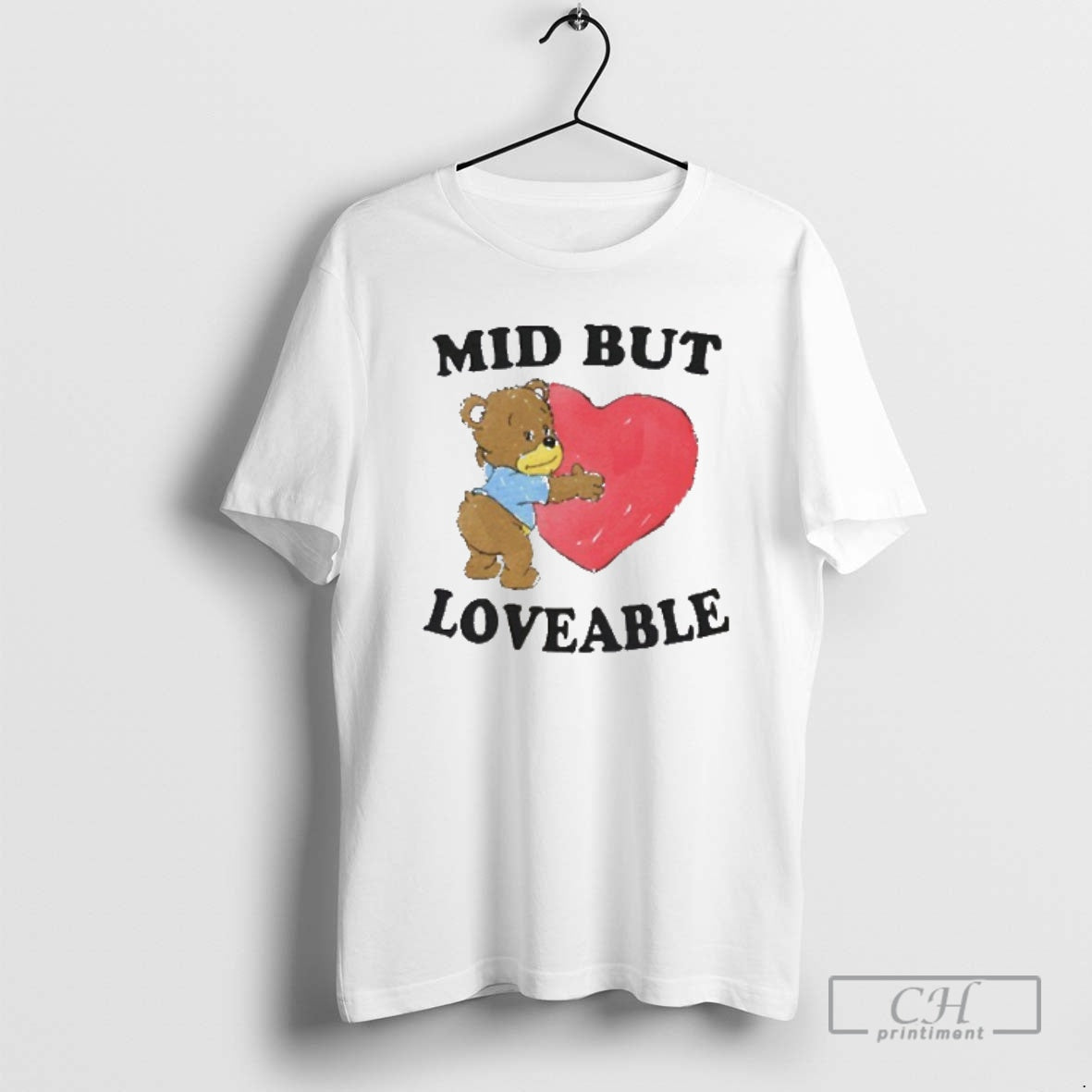 Premium Mid But Loveable Cute Bear Shirt Sweater