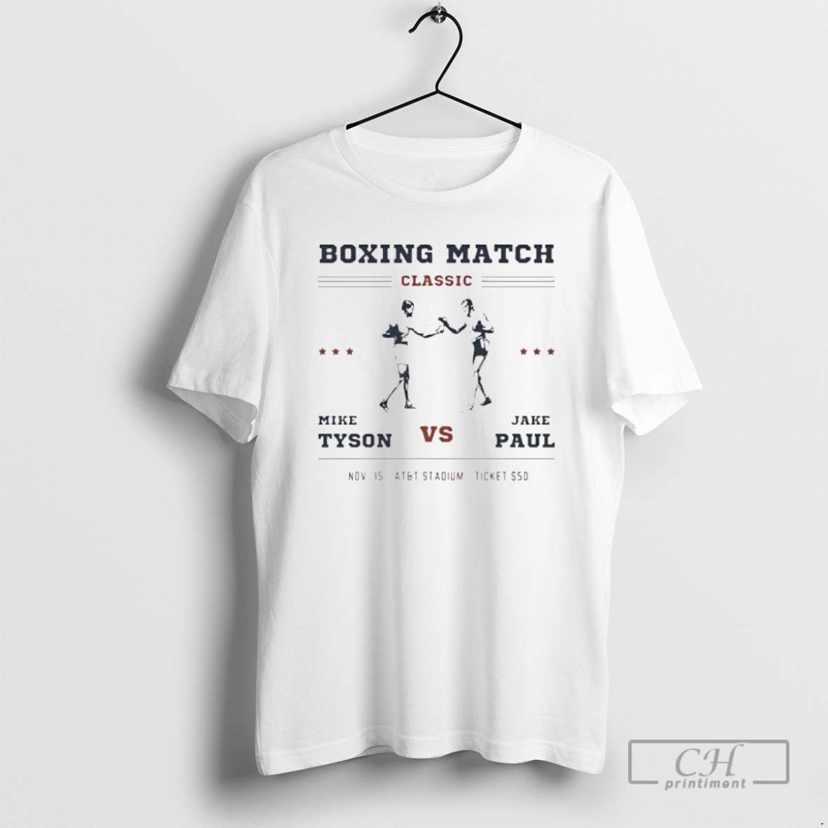 Premium Mike Tyson Jake Paul Boxing Match 15th Nov Shirt Sweater