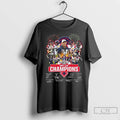 Premium Montreal Alouettes Grey Cup 2025 Champions Winner Signatures Long Sleve