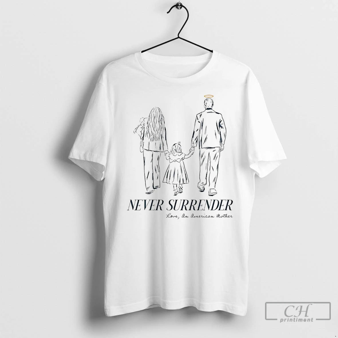Premium Never Surrender Love An American Mother