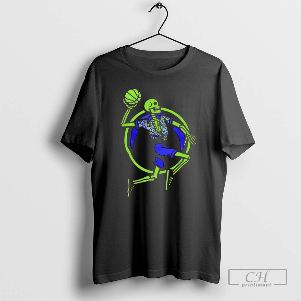 Premium New Orleans Pelicans 2025 City Edition Dark Night Skeleton Shirt Sweater