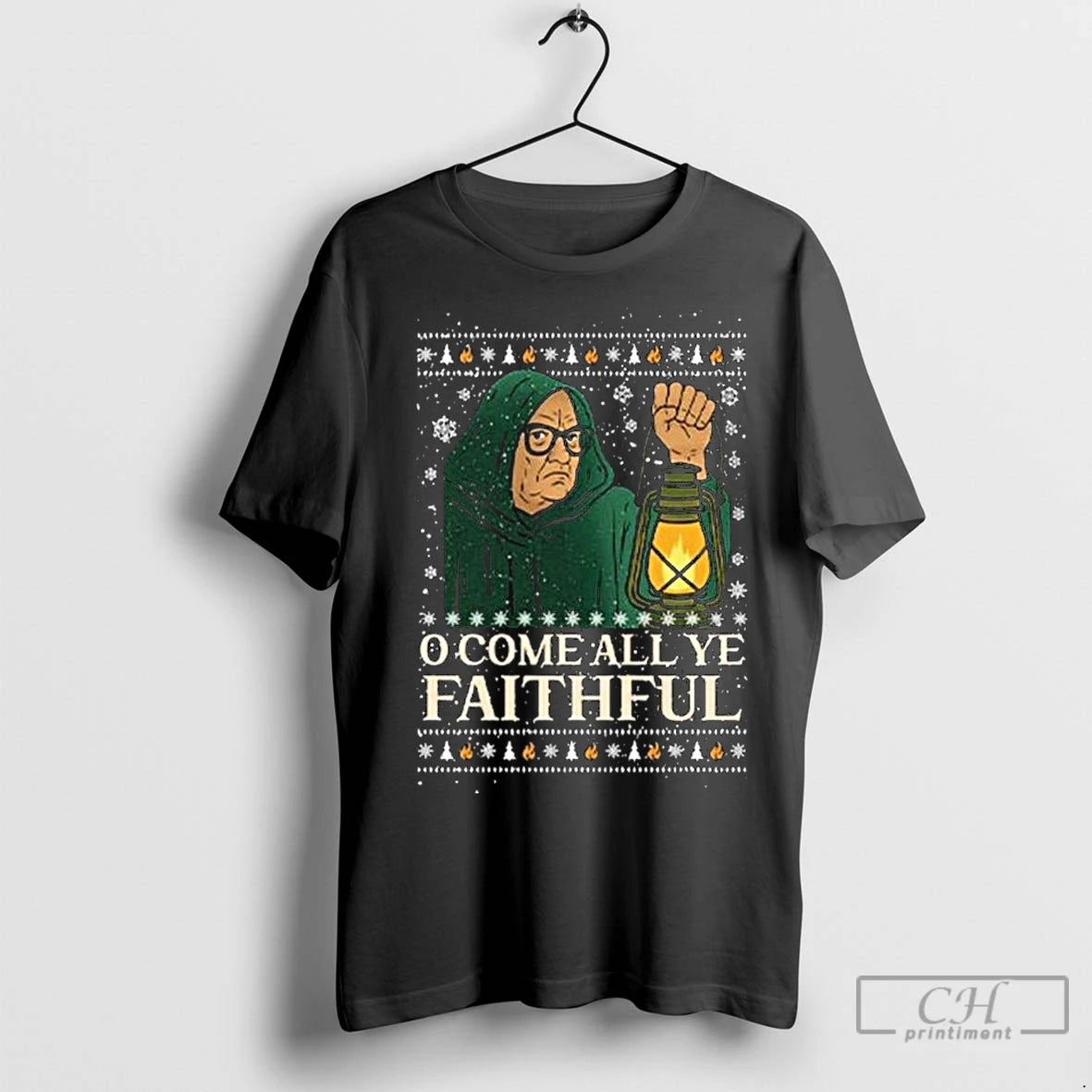 Premium O Come All Ye Faithful Christmas Long Sleve