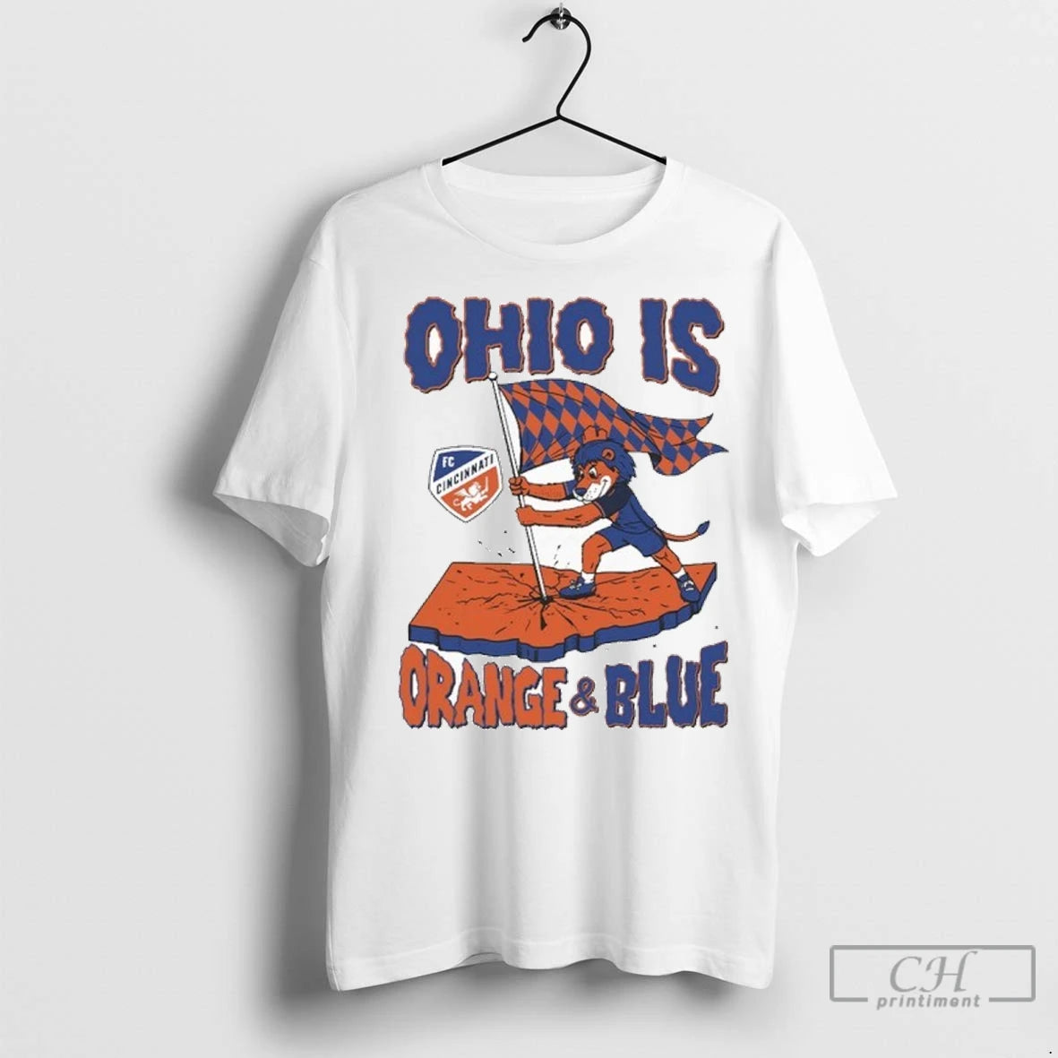 Premium Ohio Is Orange Blue Fc Cincinnati