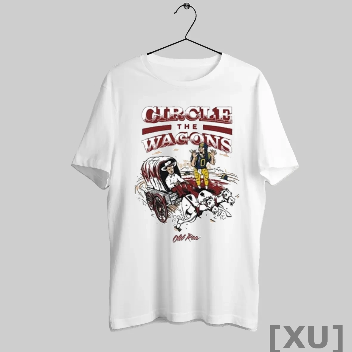 Premium Oklahoma Sooners Michigan Wolverines Circle The Wagons T Shirts