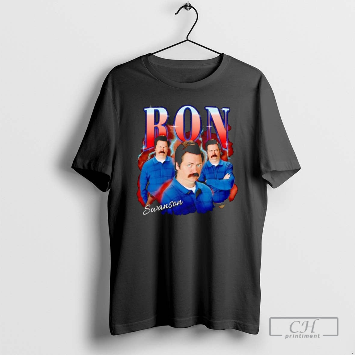 Premium Parks And Recreation Ron Heartthrob Graphic Shirt Sweater