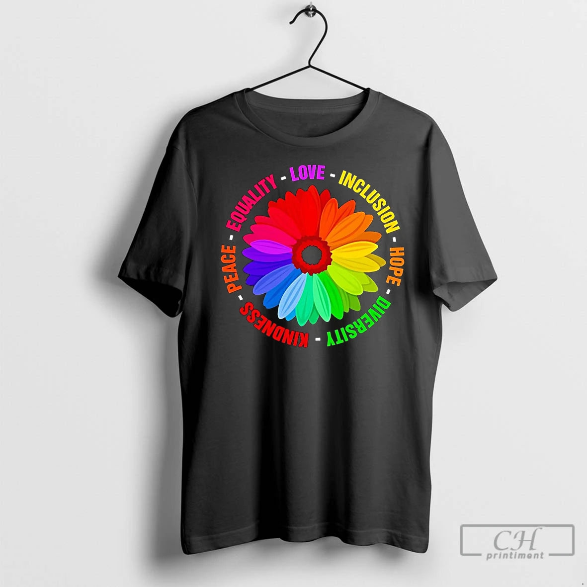 Premium Peace Equality Love Inclusion Hope Diversity Kindness Flower