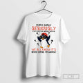 Premium People Should Seriously Stop Expecting Normal From Me Penguin Christmas 2025 Christmas Shirt Sweater