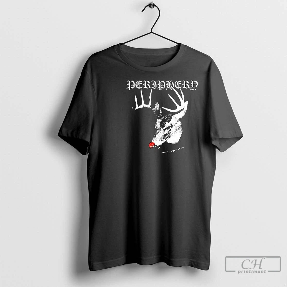 Premium Periphery Reindeer Circle Black