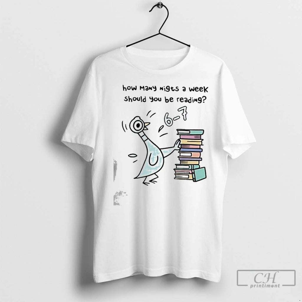 Premium Pigeon 67 Reading Book Lover Librarian