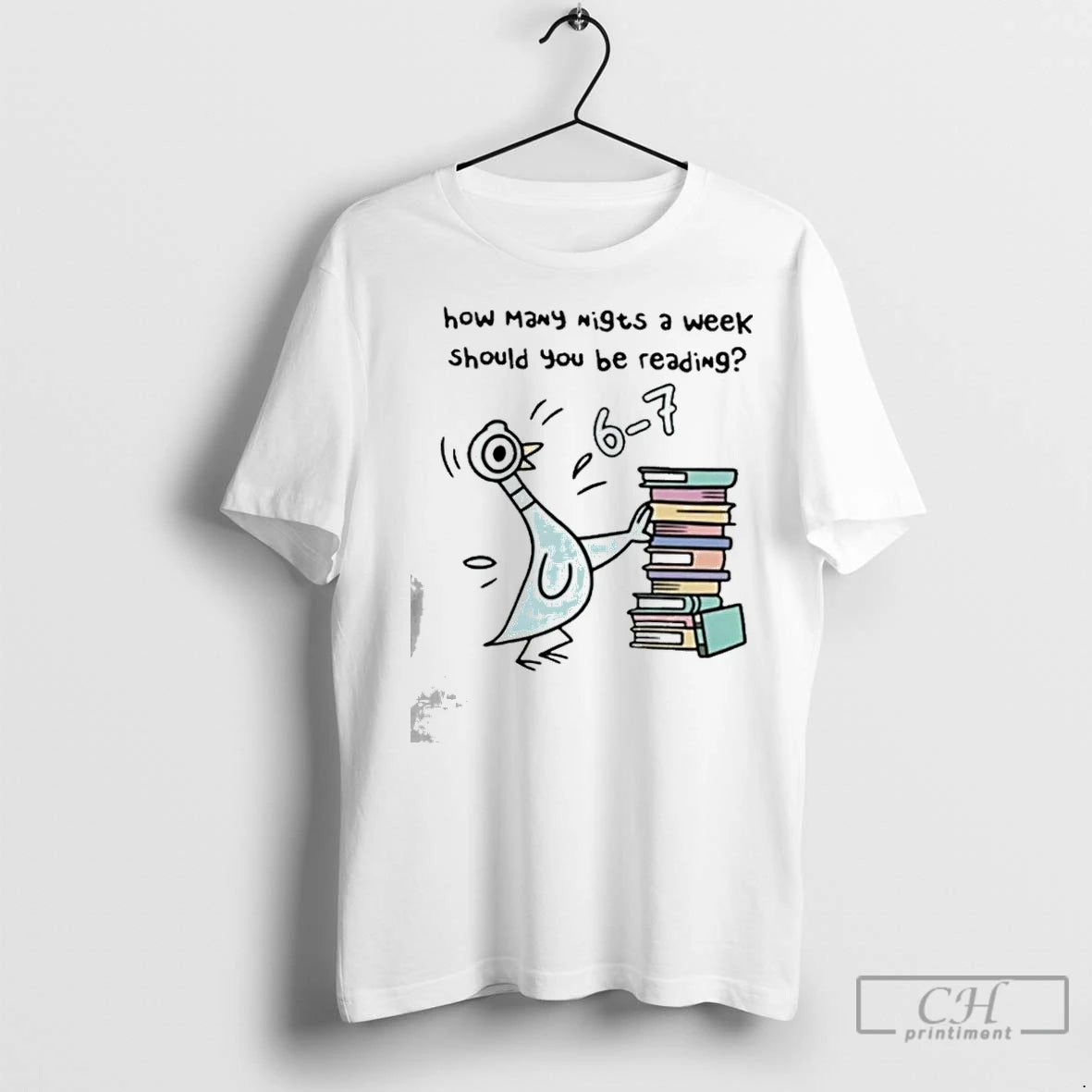 Premium Pigeon 67 Reading Book Lover Librarian