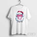 Premium Pink Santa Hat 2025 Personalized Ornaments White Shirt Sweater