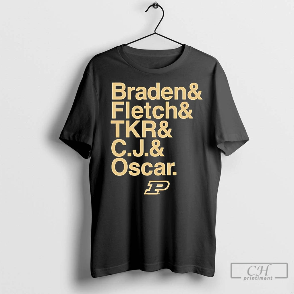 Premium Purdue Boilermakers Starting Team Name Ampersand 2026