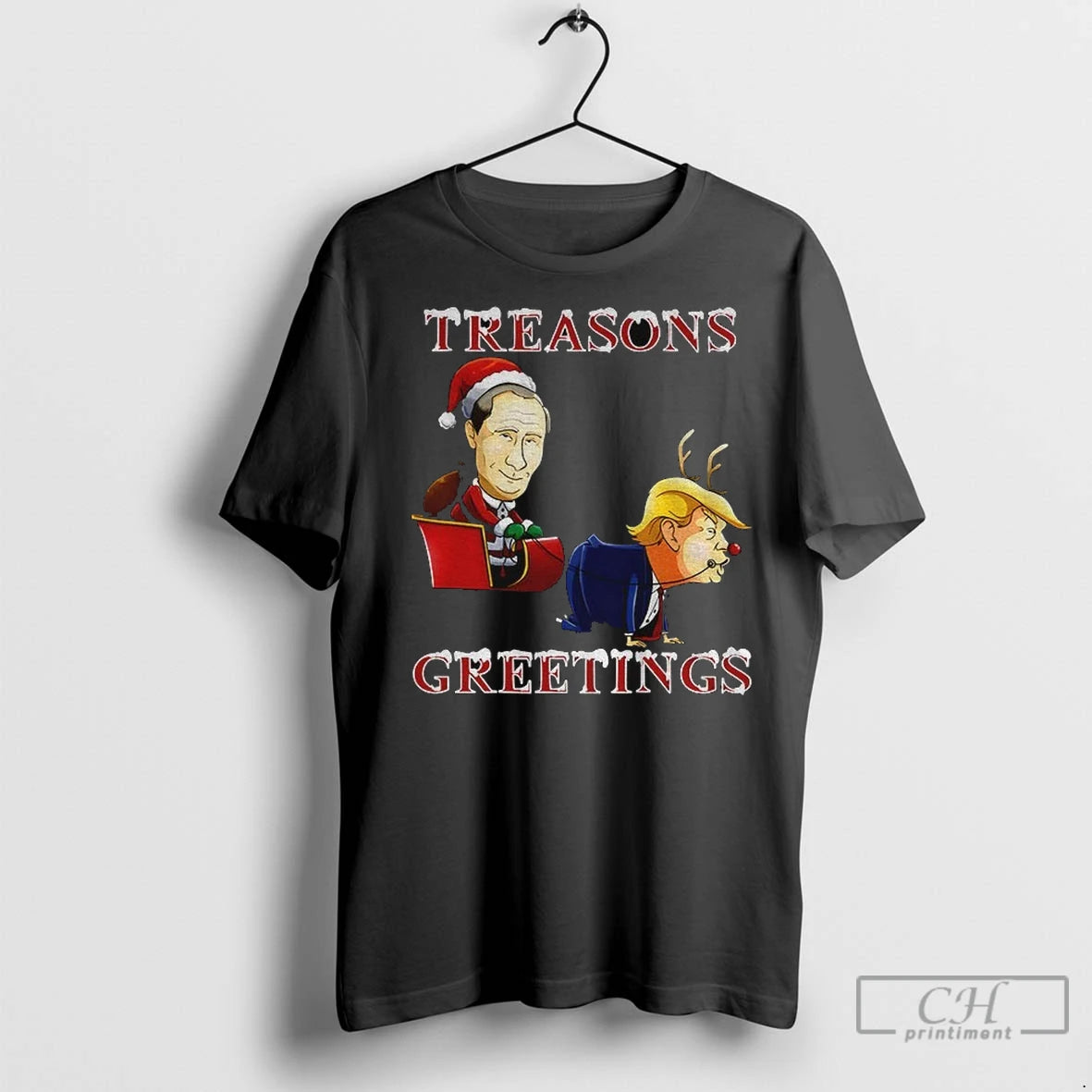 Premium Putin Vs Donald Trump Treasons Greetings Merry Christmas Meme