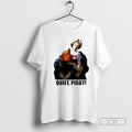 Premium Quiet Piggy Saint Holding Pig Head Anti Trump Christmas Shirt Sweater