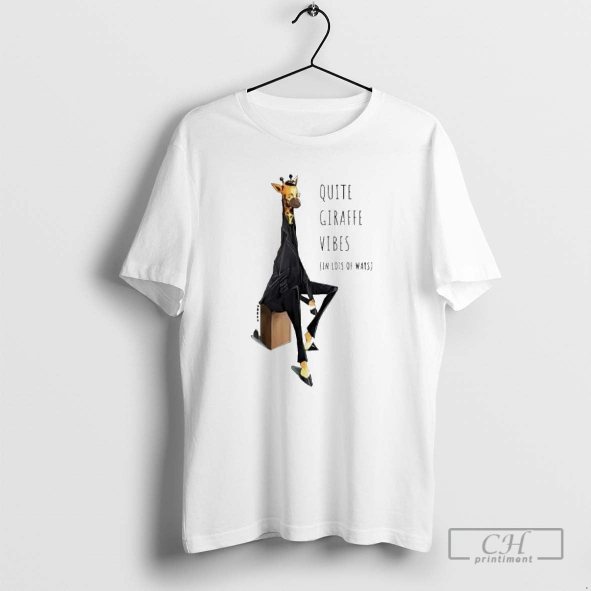 Premium Quite Giraffe Vibes In Lots Of Ways Shirt Sweater